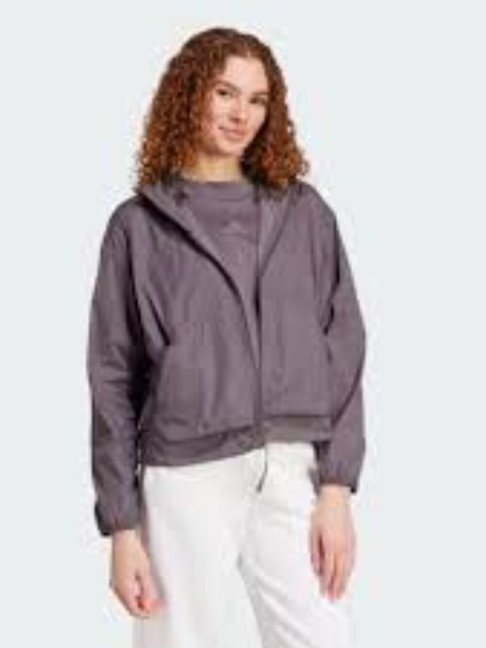 Adidas Mauve Bomber Jacket Big Kids Size Large